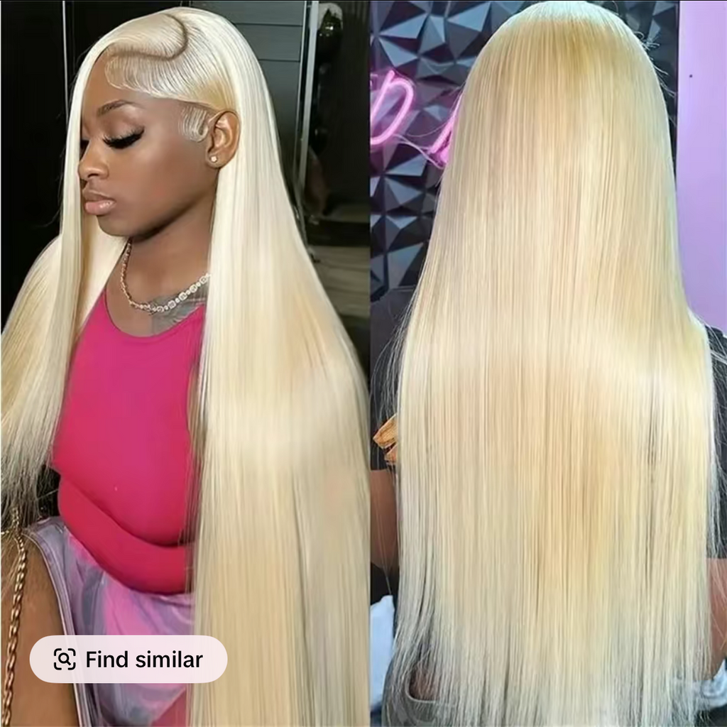“ICY BARBIE” 613 13x4 34” Straight Lace Wig